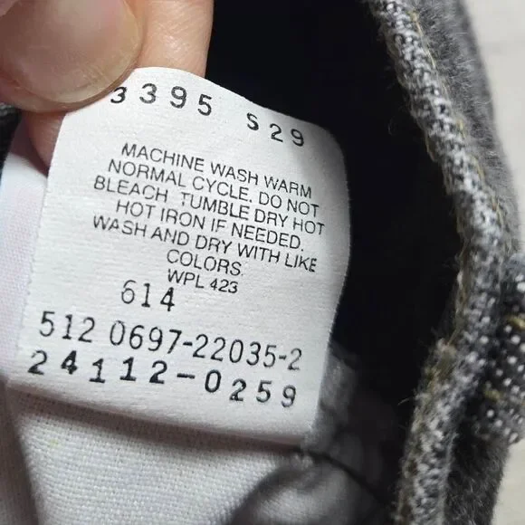 Levi's 550 black jeans 6 - Picture 8 of 8